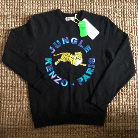 Kenzo Other - Men’s KENZO X H&M black sweatshirt NWT